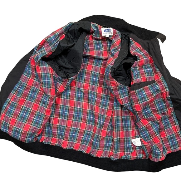 Vintage 90s Ferrari Magneti Marelli Flannel Lined Windbreaker Jacket Mens M/L - Picture 4 of 12